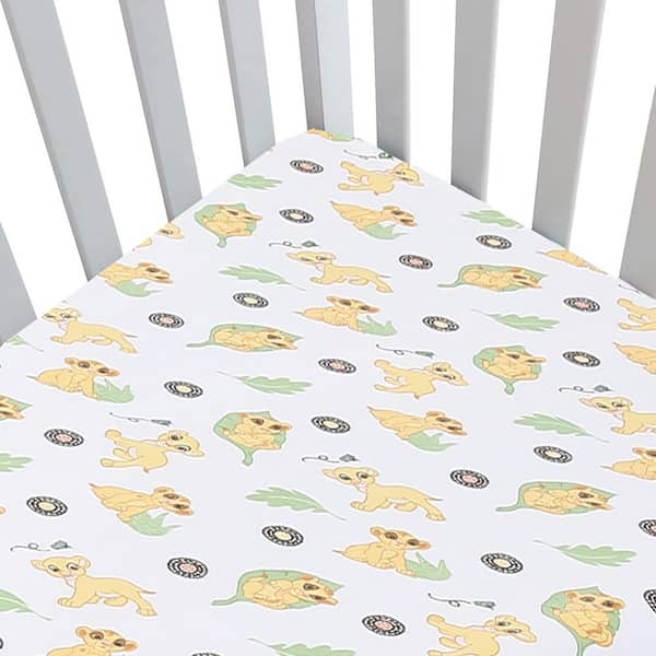 Yellow fitted crib discount sheet