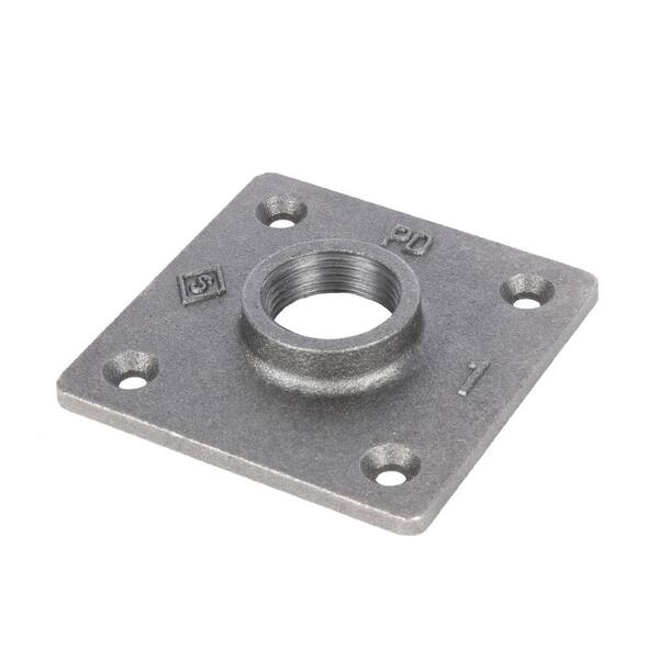 thumbnail image 2 of 1-1/2 Inch Black Malleable Iron Floor Flange – NPT Pipe Fitting, Jinan 2 of 5