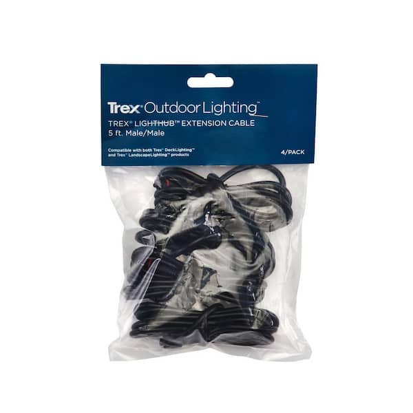 Trex Light Hub™ (4 Pack) 20 Ft. Male Wire Trex Light Hub™ (4 Pack) 20 Ft. Male Wire