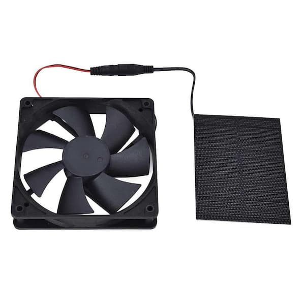 3 W Solar Panel Mini Ventilator Fan for Chicken Coops Greenhouses Sheds Pet Houses in Energy Efficient Design