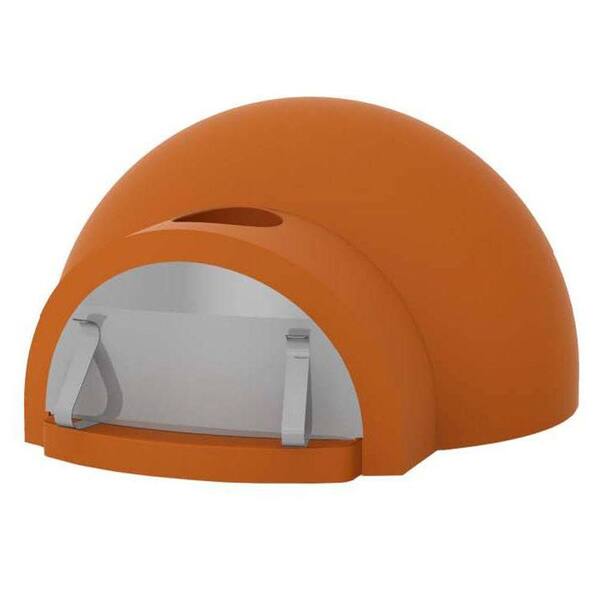 Alfa Pizza Cupolino 70 - 2 Piece 27.5 in. Dia Outdoor Wood Burning Pizza Oven Refractory Built-in