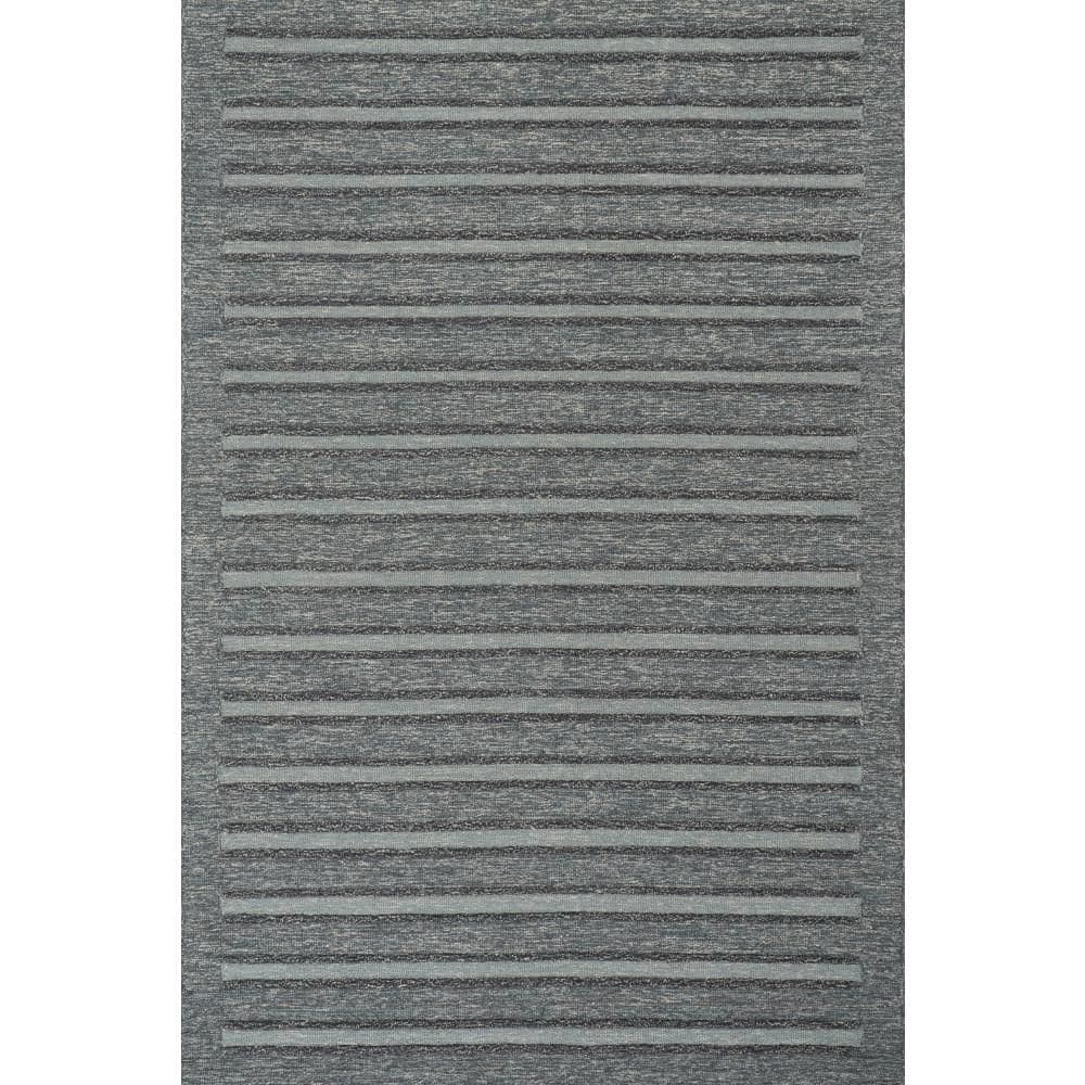 Mare Modern Striped Wool Blue 5 ft. x 8 ft. Indoor Area Rug price history on PriceWatchPro