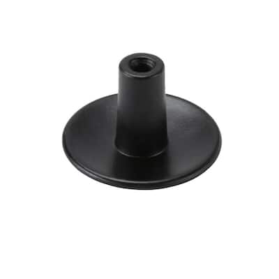 1 in. Colonial Black Cabinet Knob