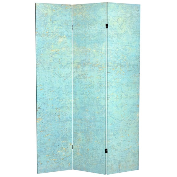 6 ft. Voice of the Sky Printed 3-Panel Room Divider