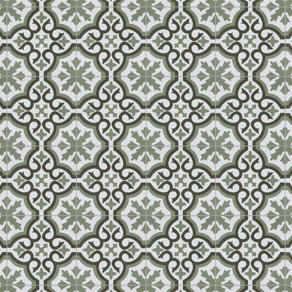 Merola Tile Berkeley Essence Eden 9 in. x 9 in. Porcelain Floor and Wall Take Home Tile Sample