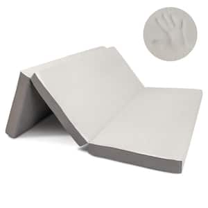 Tri Fold 4 in. Full Foam Firm Folding Mattress