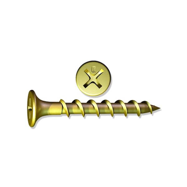 Grabber #8 x 3 in. Bugle Head Phillips Drywall Screw (25-Pack)