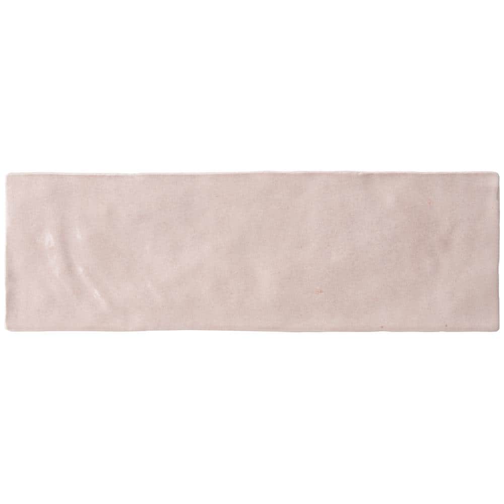 Kingston Pink 3x8 Glossy Ceramic Subway Wall Tile
