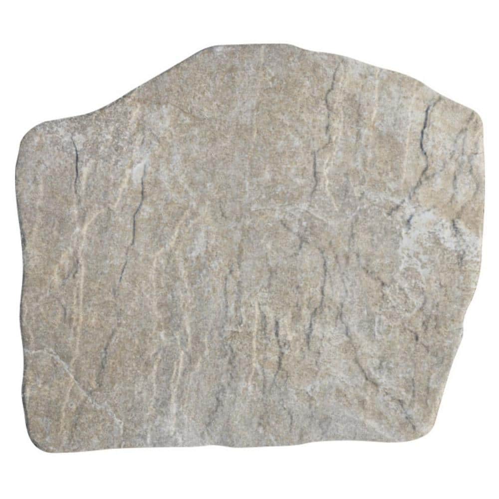 16 in. x 14 in. x 0.75 in. Porcelain Beige Stepping Stone (12-Piece/ 19 sq. ft.) price history on PriceWatchPro