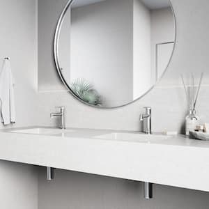 Sterling Single Handle Single-Hole Bathroom Faucet in Chrome