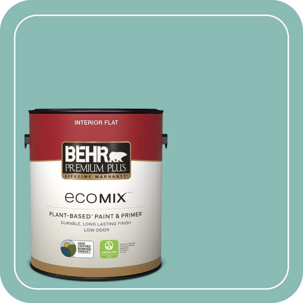 1 gal. #T14-1 Ocean Liner Flat EcoMix Plant-Based Interior Paint & Primer price history on PriceWatchPro