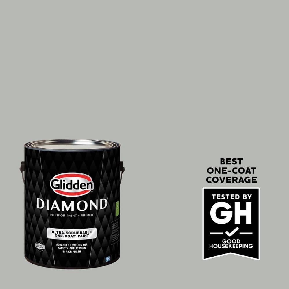 1 gal. PPG1009-4 Gray Stone Eggshell Interior Paint with Primer price history on PriceWatchPro