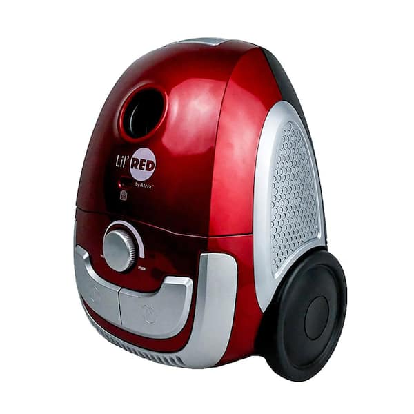 Atrix International LilHEPA Canister Vacuum Cleaner in Red
