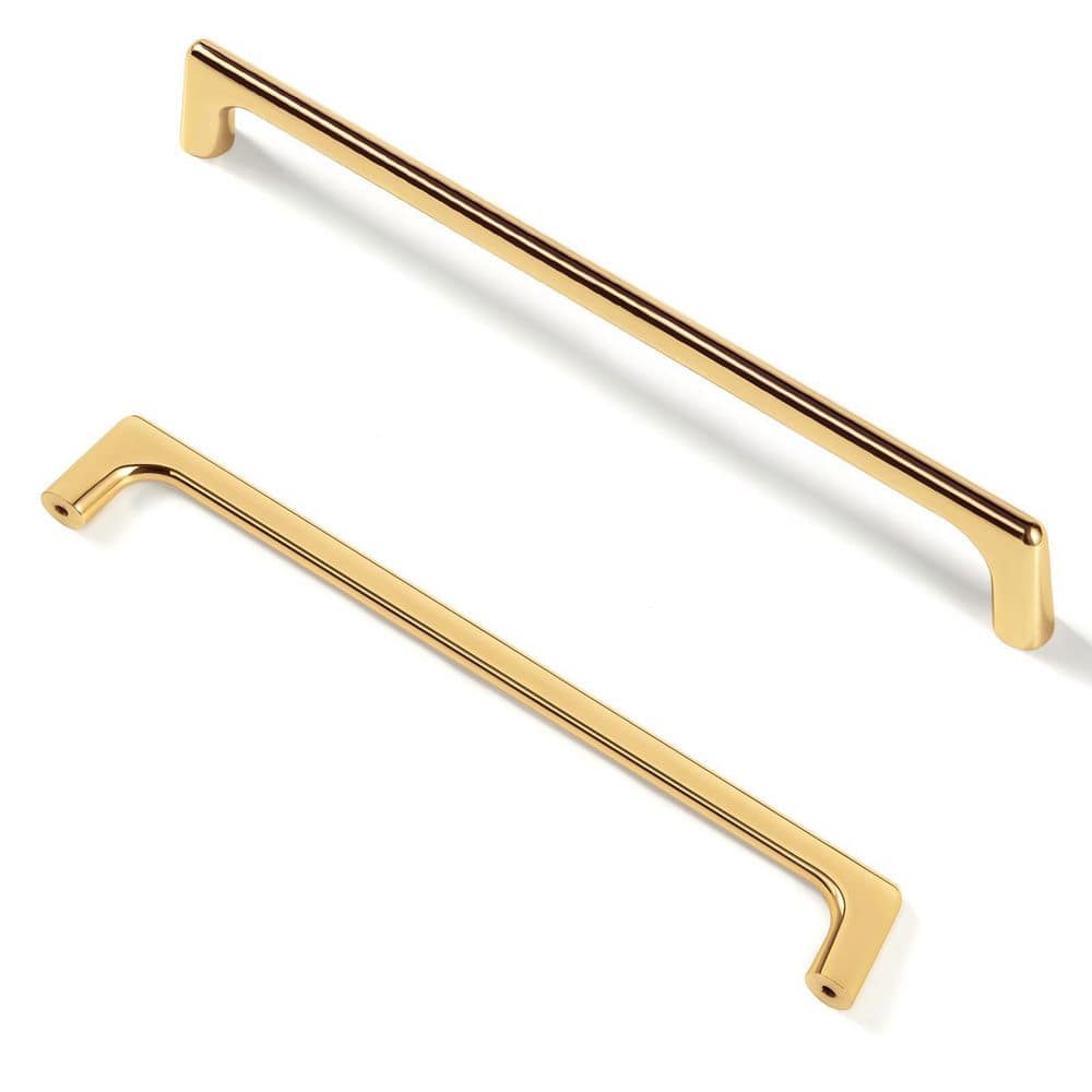 12-Pack 7-9/16 in. (192mm) Modern Luxurious Polished Gold Zinc Alloy Drawer Bar Pulls price history on PriceWatchPro