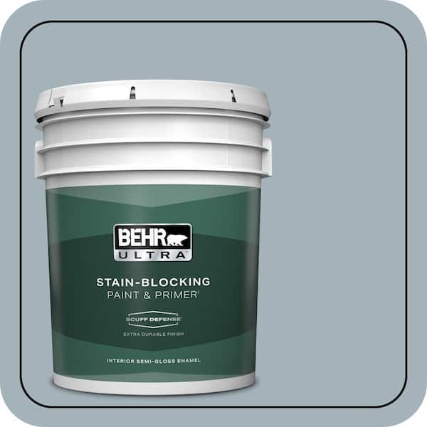BEHR ULTRA 5 gal. #PPF-27 Porch Ceiling Extra Durable Semi-Gloss Enamel Interior Paint & Primer