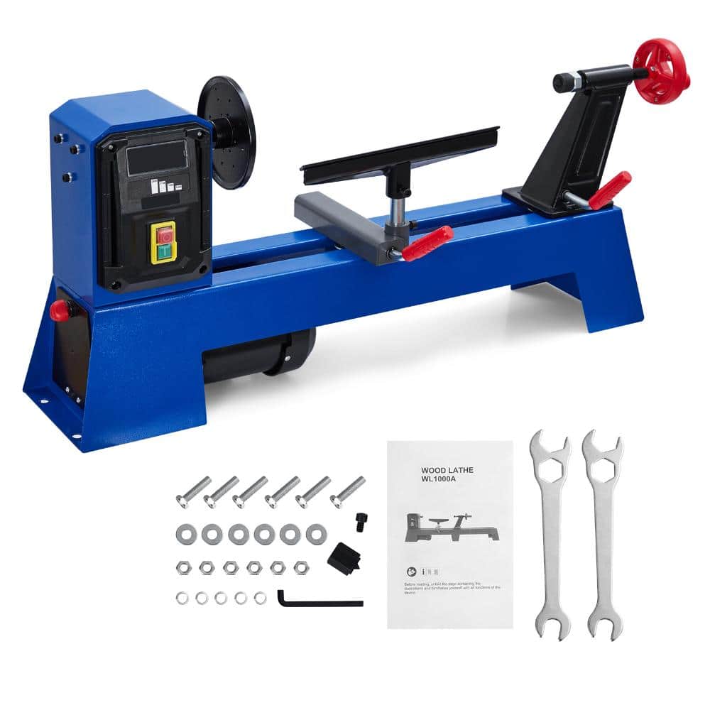 "14"" x 20"" 400W Powerful Benchtop Wood Lathe with 4 Speeds (890/1260/1760/2600 RPM)" price history on PriceWatchPro