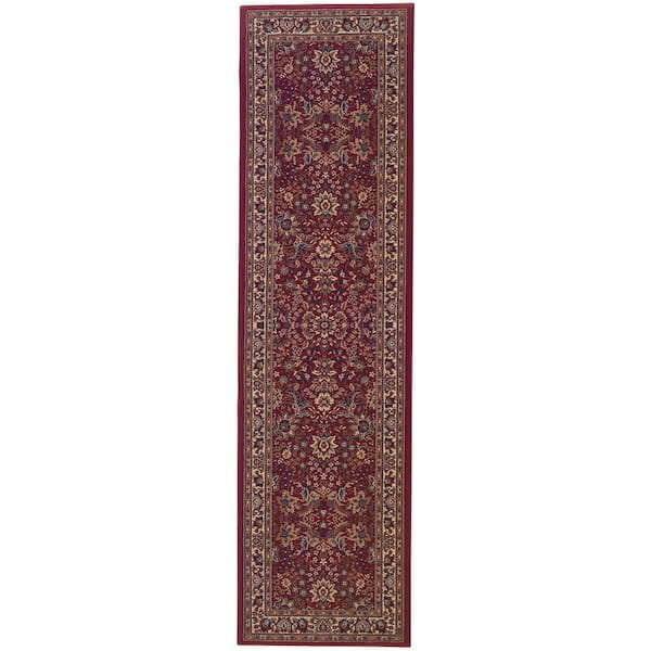 Westminster Red 2 ft. x 8 ft. Runner Rug