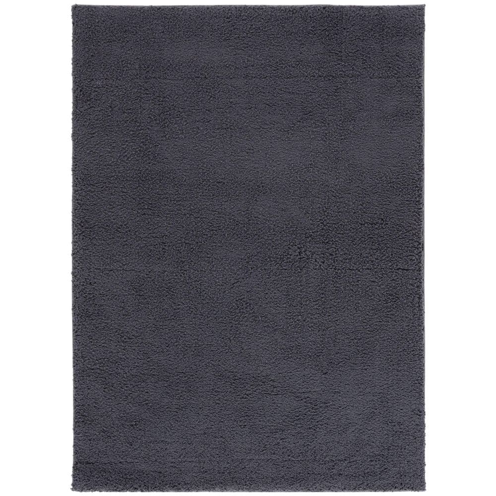 Rumi Shag 8 ft. x 10 ft. Charcoal Modern Solid Area Rug price history on PriceWatchPro