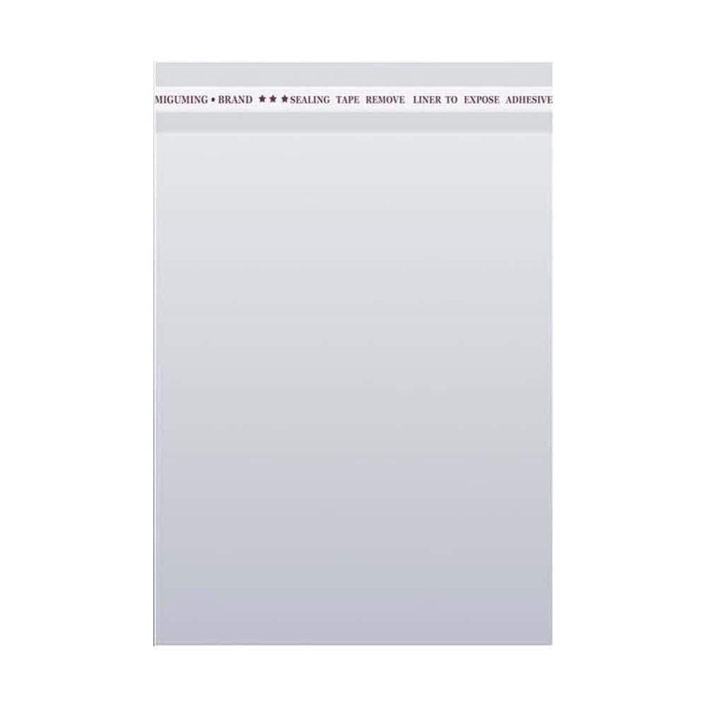 4 in. x 6 in. Clear Cellophane Bags 320-Piece Self-Sealing Plastic Wrappers for Bakery Packaging and Gifts price history on PriceWatchPro