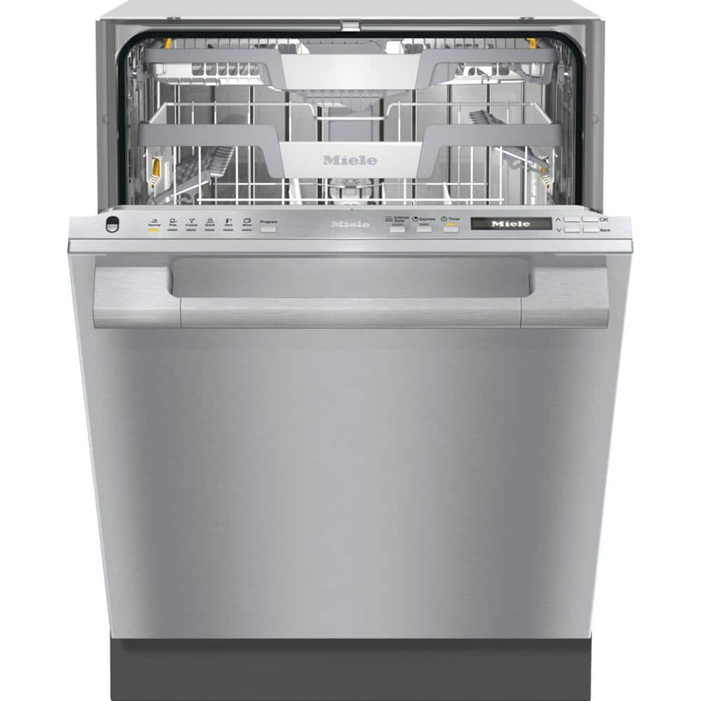 Miele 24 in. Stainless Steel Top Control Smart Dishwasher 120