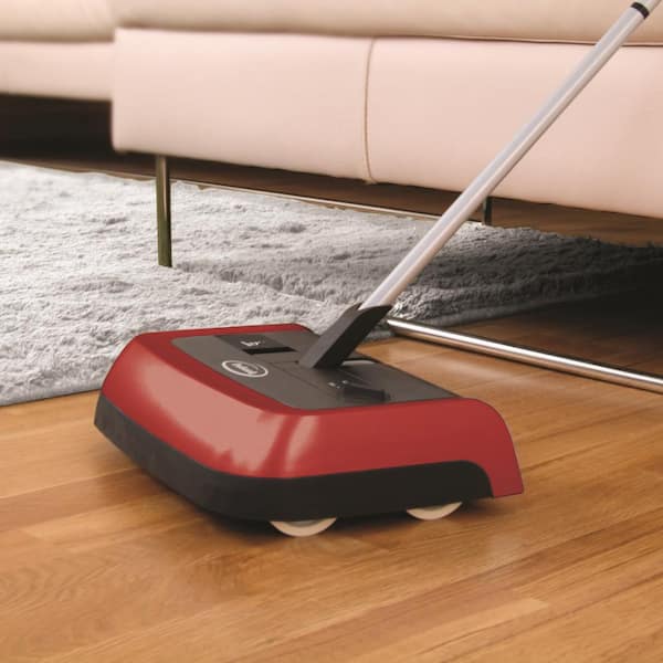 Adjustable Height Manual Carpet Sweeper, Evolution Laminate Floor Cleaner