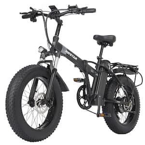 20 in. Fat Tire E-Bike for Adults Foldable Electric Bicycle