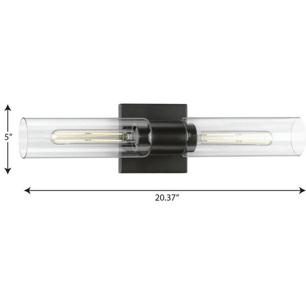 Progress Lighting Bonita 4-Light Matte Black Transitional Chandelier