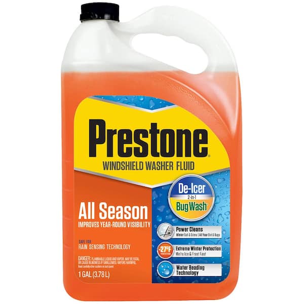 Prestone® De-Icer Winter Windshield Washer Fluid (-34) - Prestone® Total  Protection