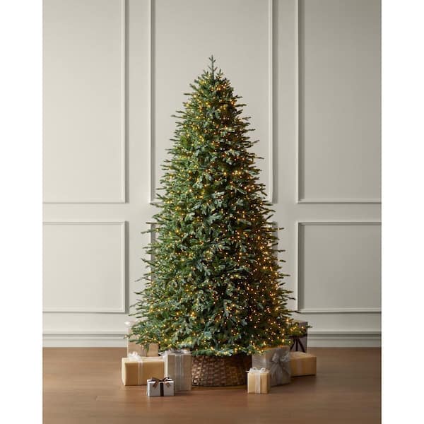 9 ft. Yorkshire Twinkling Fir LED Pre-Lit Artificial Christmas Tree