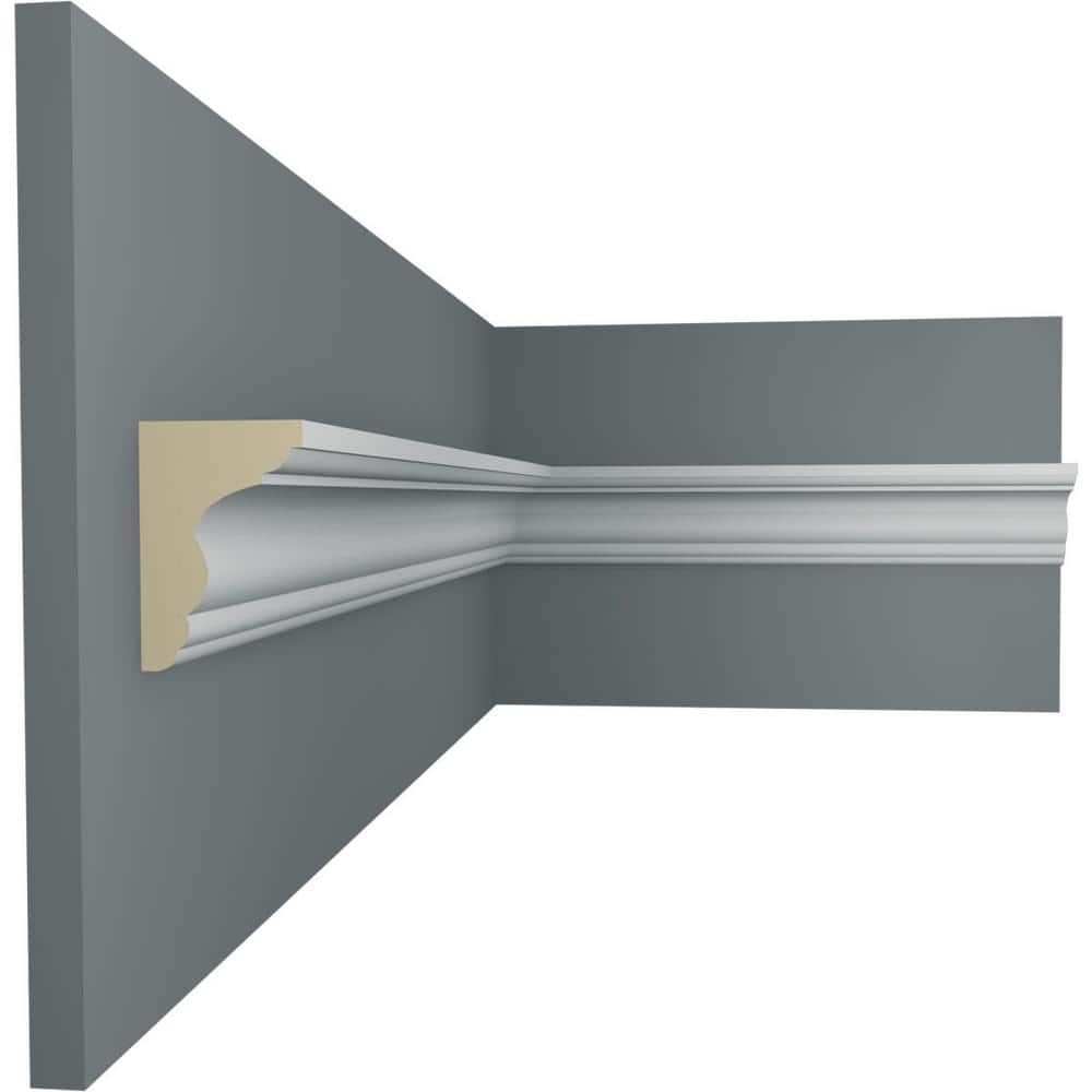 Queenstown Architectural 8-ft Primed Urethane Crown Moulding