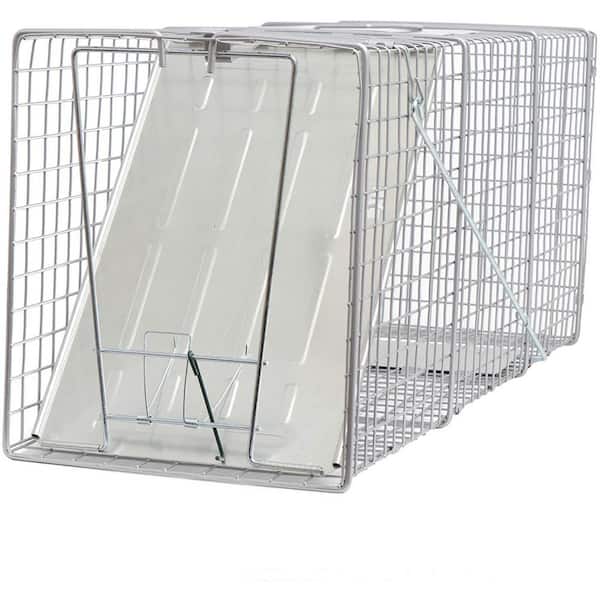 Two 2-Piece Value Packs Catch Release Heavy-Duty Humane Cage Live Animal  Traps for Cats and Other Similar Sized Animals