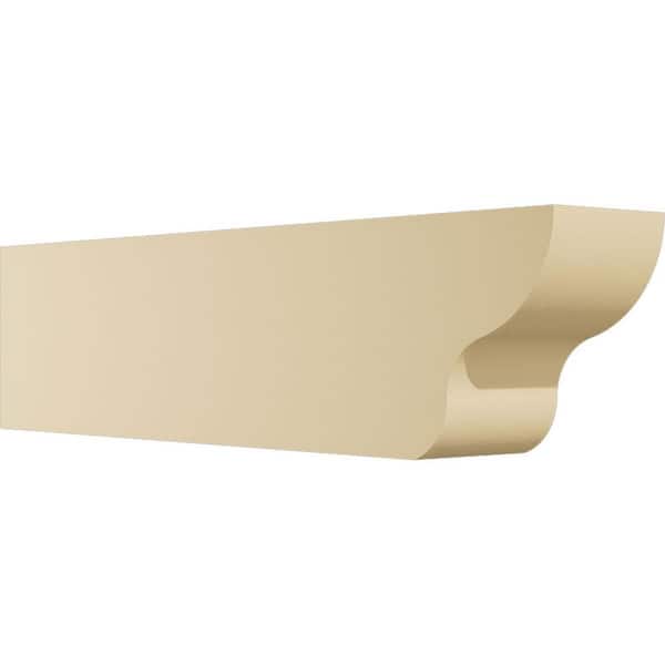 Ekena Millwork Standard Greensboro 4 in. W x 6 in. H x 24 in. D Signature Urethane Rafter Tail Outlooker
