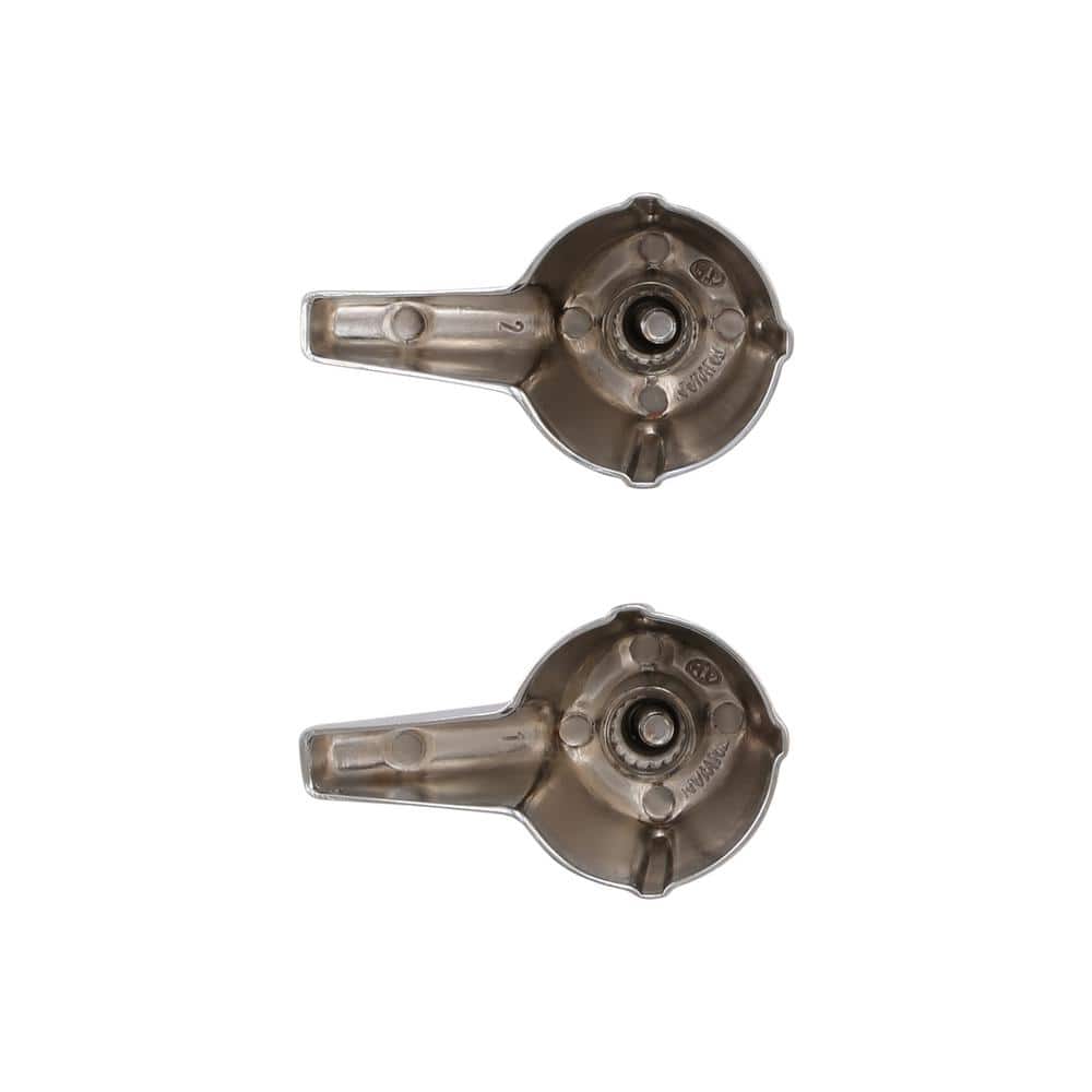Chrome Lever Faucet Handles for Bathroom and Kitchen