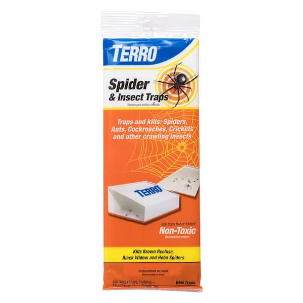 TERRO Non-Toxic Spider and Insect Trap (8-Count) T3206VB2 - The Home Depot