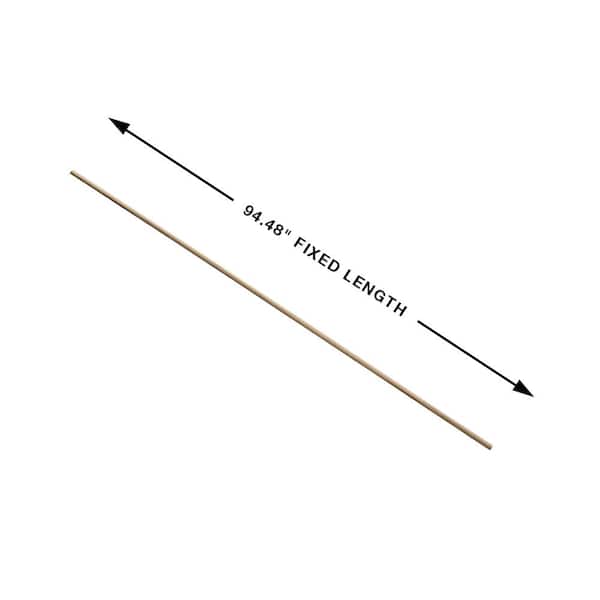 French Oak Bidwell 0.59 in. Thickness X 1.023 in. Width X 94.48 in. Length Quarter Round Molding