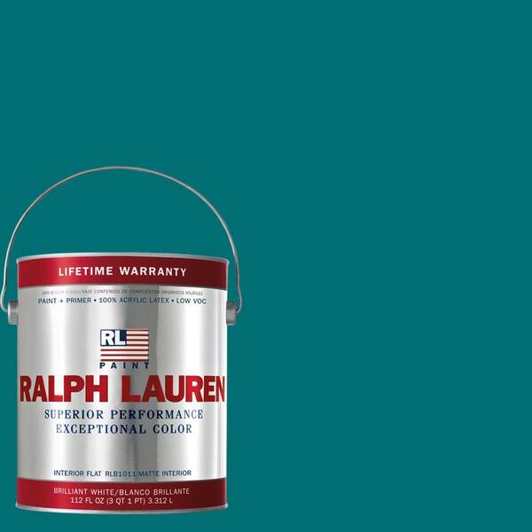 Ralph Lauren 1-gal. North Blue Flat Interior Paint