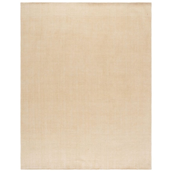 Mirage 9 ft. x 12 ft. Ivory Ribbed MIR686A Area Rug