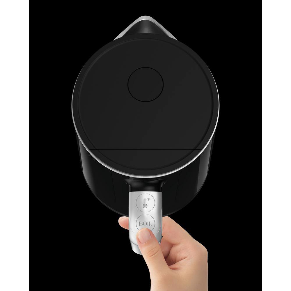 KRUPS Black Stainless Steel 1.7L Digital Electric Kettle