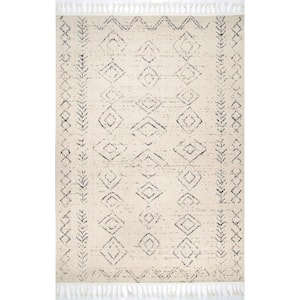 Meredith Moroccan Ivory 5 ft. x 8 ft. Area Rug