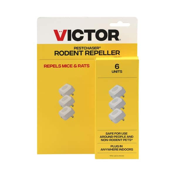 Victor PestChaser Mini Electronic Rodent Repeller (6-Pack)