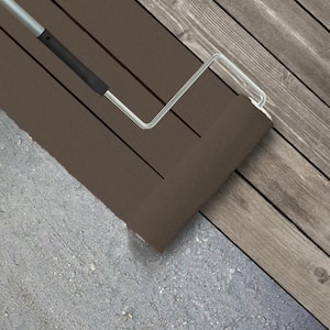 1 gal. #PPU5-02 Aging Barrel Textured Low-Lustre Enamel Interior/Exterior Porch and Patio Anti-Slip Floor Paint