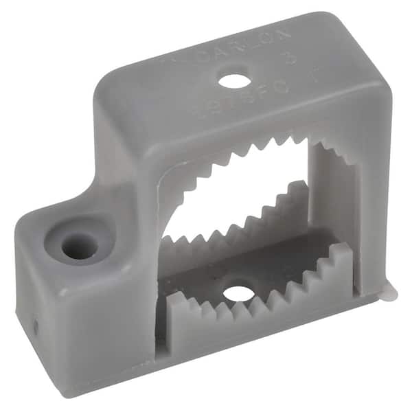 Carlon 3/4 in. Standard Fitting PVC Single-Mount Conduit Support Strap (E978EC-15-HD)