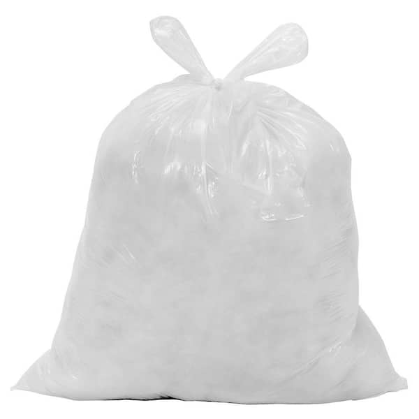 HDX 13 Gallon White Flap Tie Kitchen Trash Bags (100-Count) HDX 959009 -  The Home Depot