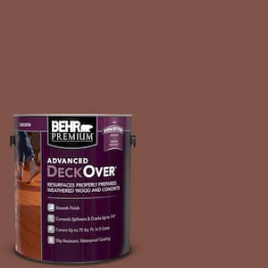 1 gal. #SC-118 Terra Cotta Smooth Solid Color Exterior Wood and Concrete Coating