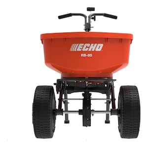 85 lbs. Capacity Hopper Professional Push Broadcast Spreader for Grass Seed and Fertilizer with Hopper Grate and Cover