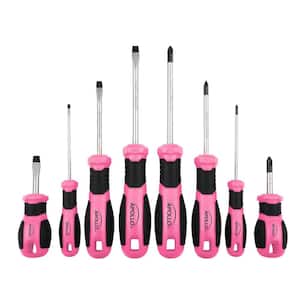 Phillips and Slotted Screwdriver Set (8-Piece)