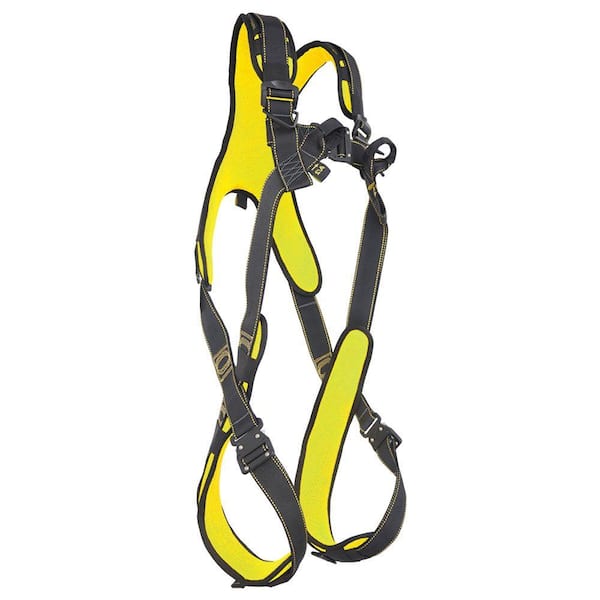 Guardian Fall Protection Cyclone M-L HUV Full Body Harness with QC Chest and TB Leg