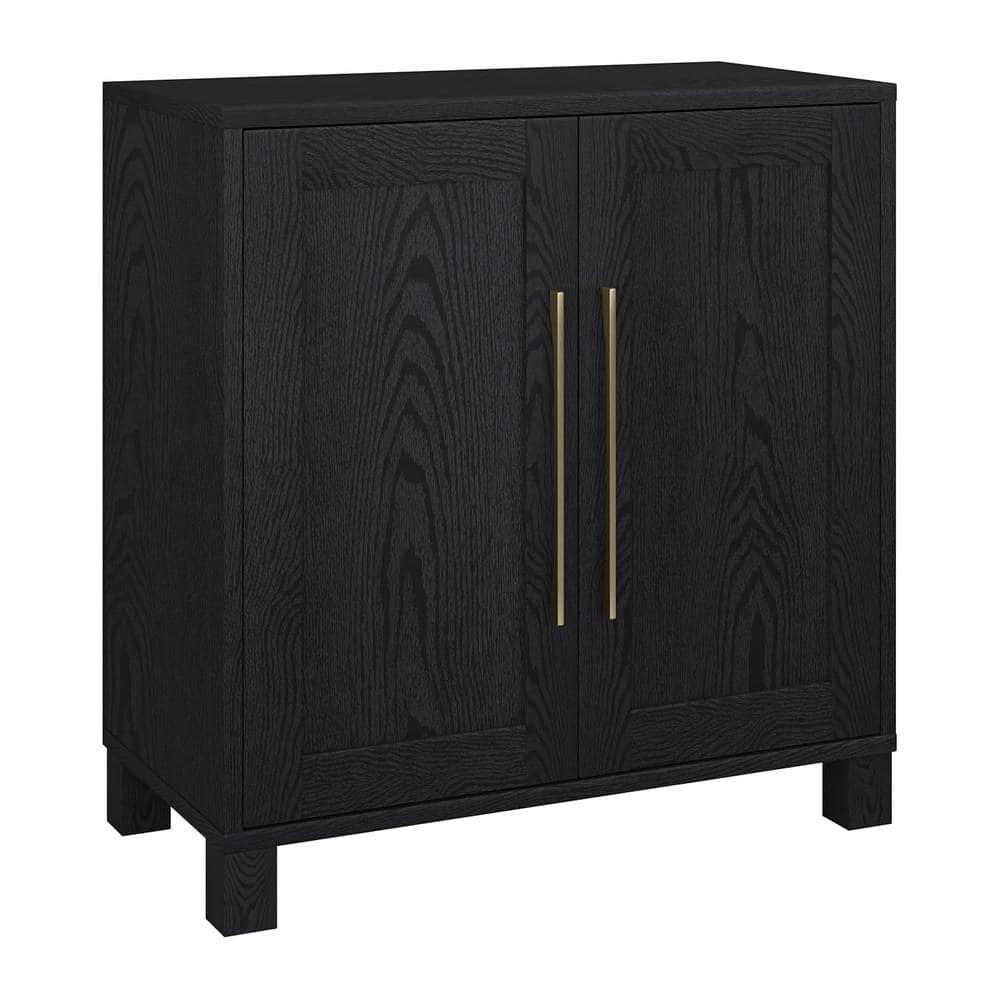 Corby 6 - Drawer Accent Cabinet Sand & Stable Color: Black