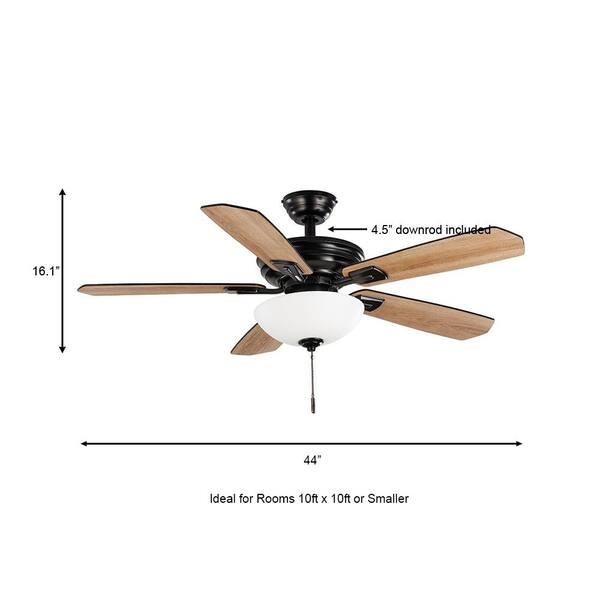 Hampton Bay Wellston II 44 in. Indoor 