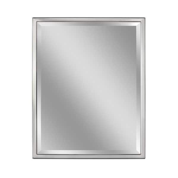 Deco Mirror 30 In W X 40 H Framed, Home Depot Bathroom Mirrors Black